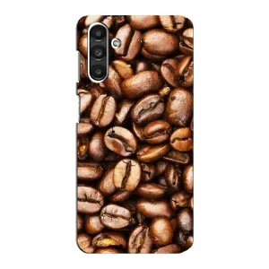 Чохол з зображенням смачної їжі для Samsung Galaxy M34 (5G) (Кава)