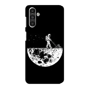 Силиконовый Чехол с принтом "Космонавты" на Samsung Galaxy M34 (5G) (Космонавт)