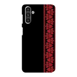 Силіконовый Чохол на Samsung Galaxy M34 (5G) (Червона вишиванка)