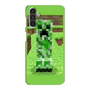 Чохли для Samsung Galaxy M34 (5G) (Персонажі МайнКрафт) (Кріпер 2)