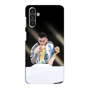 Чехлы Лео Месси Аргентина для Samsung Galaxy M34 (5G) (Кубок Мира)