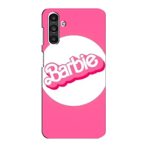 Силиконовый Чехол Барби Фильм на Samsung Galaxy M34 (5G) (Лого Барби)