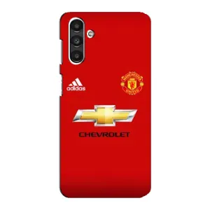 Силиконовые Чехлы принт Футбол на Samsung Galaxy M34 (5G) (Man United)
