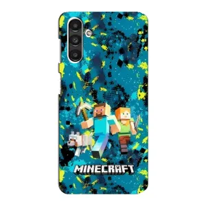 Чохли для Samsung Galaxy M34 (5G) (Персонажі МайнКрафт) (Майнкрафт)