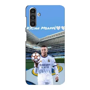 Чехол (TPU) с Футболистом на Samsung Galaxy M34 (5G) (Mbappe Real)