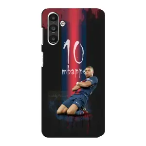 Чехол (TPU) с Футболистом на Samsung Galaxy M34 (5G) (MBAPPE 10)