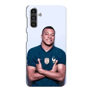 Чехол (TPU) с Футболистом на Samsung Galaxy M34 (5G) (Мбаппешичка)