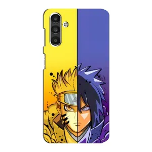 Купить Чехлы на телефон с принтом Anime для Samsung Galaxy M34 (5G) (Naruto Vs Sasuke)
