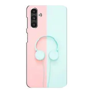 Девчачий Чехол для Samsung Galaxy M34 (5G) (Наушники)