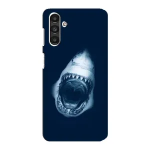 Силіконовий бампер з картинкою звірів для Samsung Galaxy M34 (5G) (Пащу Акули)