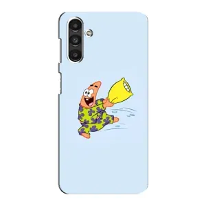 Чехлы с Патриком на Samsung Galaxy M34 (5G) (Патрик с подушкой)