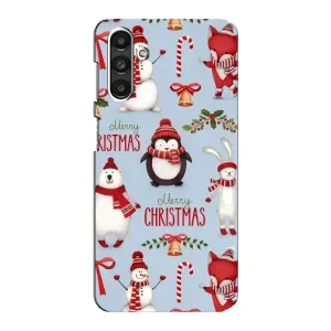 Чехол Санта Клаус для Samsung Galaxy M34 (5G) (Рождественский)