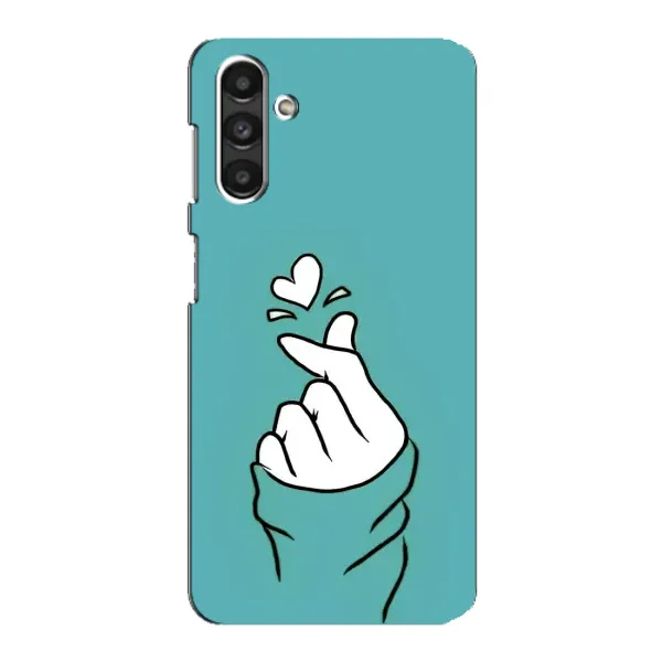 Чехол с рисунком «Сердечко на бирюзовом» для Samsung Galaxy M34 (5G) Чехол с рисунком «Сердечко на бирюзовом» для Samsung Galaxy M34 (5G)