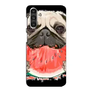 Чехол (ТПУ) Милые собачки для Samsung Galaxy M34 (5G) (Смешной Мопс)