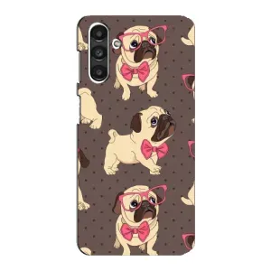 Чехол (ТПУ) Милые собачки для Samsung Galaxy M34 (5G) (Собачки Мопсики)