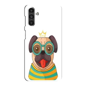 Бампер для Samsung Galaxy M34 (5G) с картинкой "Песики" (Собака Король)