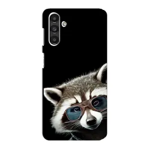Силіконовий Чохол з Энотами на Samsung Galaxy M34 (5G) (Стильний Єнот)