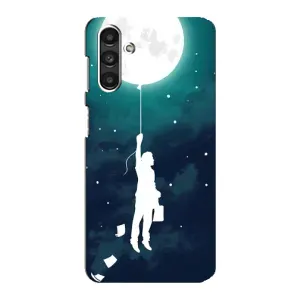 Чехол (ТПУ) с планетами на Samsung Galaxy M34 (5G) (To The moon)