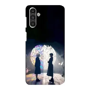 Чехлы с принтом Уэнсдей на Samsung Galaxy M34 (5G) (Уэнсдей и Энди)