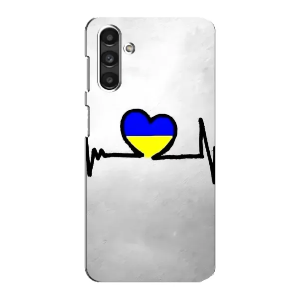 Чехол с рисунком «Украинская кардиограмма» для Samsung Galaxy M34 (5G) Чехол с рисунком «Украинская кардиограмма» для Samsung Galaxy M34 (5G)