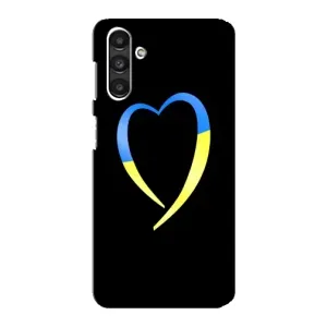 Силиконовый Чехол на Samsung Galaxy M34 (5G) (Я-Украина) (Украинское сердце)