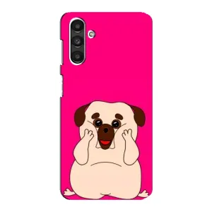 Чехол (ТПУ) Милые собачки для Samsung Galaxy M34 (5G) (Веселый Мопсик)