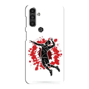 Чехлы с принтом Спортивная тематика для Samsung Galaxy M34 (5G) (Волейболист)