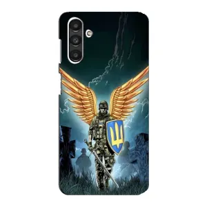 Патриотический Чехол для Samsung Galaxy M34 (5G) (ЗСУ з крильями)