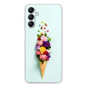 Чехлы с тематикой "ЦВЕТЫ" на Samsung Galaxy M35 5G (Цветок-мороженное)