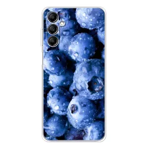 Чехол с изображением вкусной еды для Samsung Galaxy M35 5G (Голубика)
