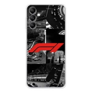 Чехол фильм Формула 1 для Samsung Galaxy M35 5G (Коллаж Формула 1)