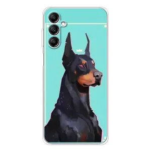 Чехол ДОБЕРМАН для Samsung Galaxy M35 5G (Король доберман)