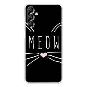 Бампер с изображением Котиков для Самсунг Галакси М35 5 джи (КОТИК MEOW)