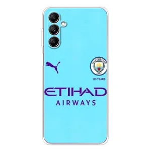 Силиконовые Чехлы принт Футбол на Samsung Galaxy M35 5G (Man City)