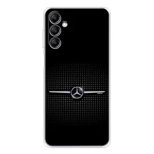 Силиконовый бампер с картинкой машины на Samsung Galaxy M35 5G (Mercedes)
