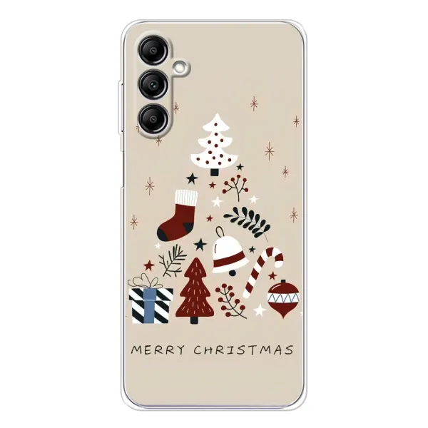 Чехол с рисунком «Merry Christmas» для Samsung Galaxy M35 5G Чехол с рисунком «Merry Christmas» для Samsung Galaxy M35 5G