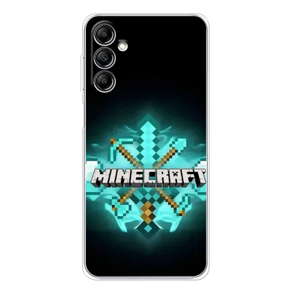 Чехол с рисунком «MineCraft 2» для Samsung Galaxy M35 5G