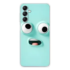 Силиконовые Чехлы (смешные стикеры) для Samsung Galaxy M35 5G (Забавное мятное лицо)