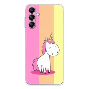 Чехол Unicorn на Samsung Galaxy M35 5G (Радужный Единорог)