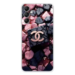 Чехол (Dior, Prada, YSL, Chanel) для Samsung Galaxy M35 5G (Шанель)
