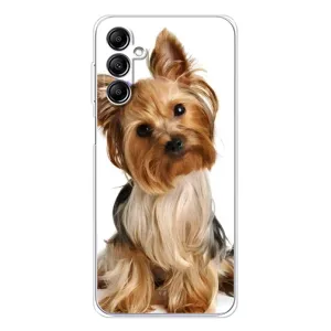 Чехол (ТПУ) Милые собачки для Samsung Galaxy M35 5G (Собака Терьер)
