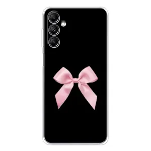 Чехол банты для Samsung Galaxy M36 5G (Бант на черном)