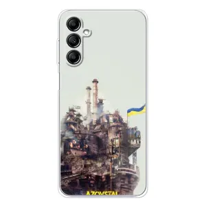 Чехлы на военную тематику для Samsung Galaxy M36 (Азовсталь)