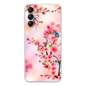 Чохол з картинкою Сакури на Samsung Galaxy M36 (Метелики на сакурі)