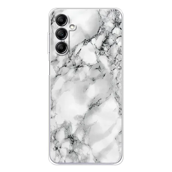 Чехол с рисунком «Белый мрамор» для Samsung Galaxy M36 Чехол с рисунком «Белый мрамор» для Samsung Galaxy M36