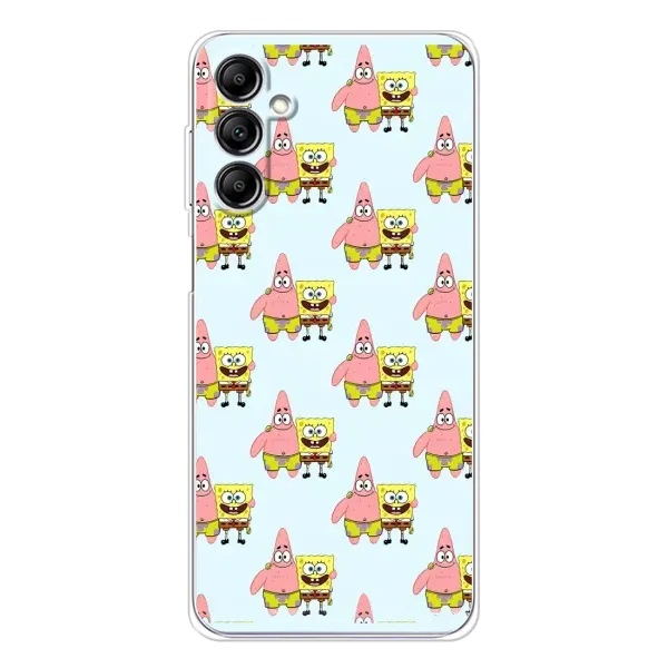 Чехол с рисунком «Боб и Патрик» для Samsung Galaxy M36