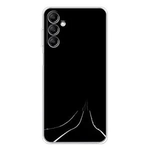 Чехол с картинками на черном фоне для Samsung Galaxy M36 (Дорога)