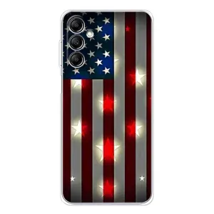 Чехол Флаг USA для Samsung Galaxy M36 (Флаг США 2)