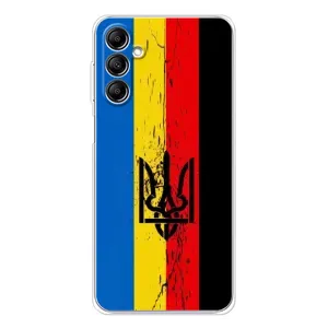 Чехлы УПА (Красно-Чёрный) на Samsung Galaxy M36 (Флаг УПА)