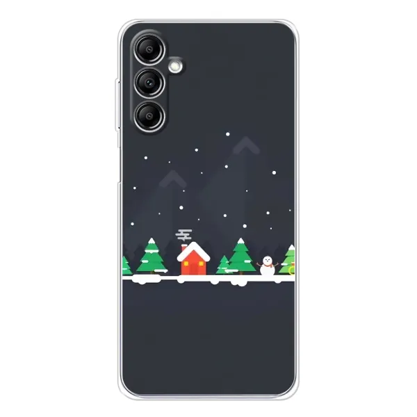 Чехол с рисунком «Город зимний» для Samsung Galaxy M36 Чехол с рисунком «Город зимний» для Samsung Galaxy M36